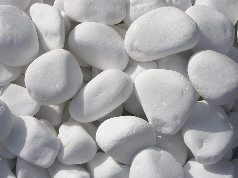 Βότσαλο λευκό 4-8 mm